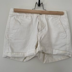 American Eagle White Shorts